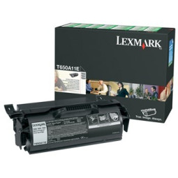 Lexmark T650A11E Musta Laserkasetti 7K