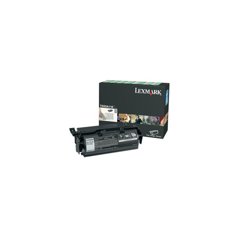 Lexmark T650A11E Musta Laserkasetti 7K
