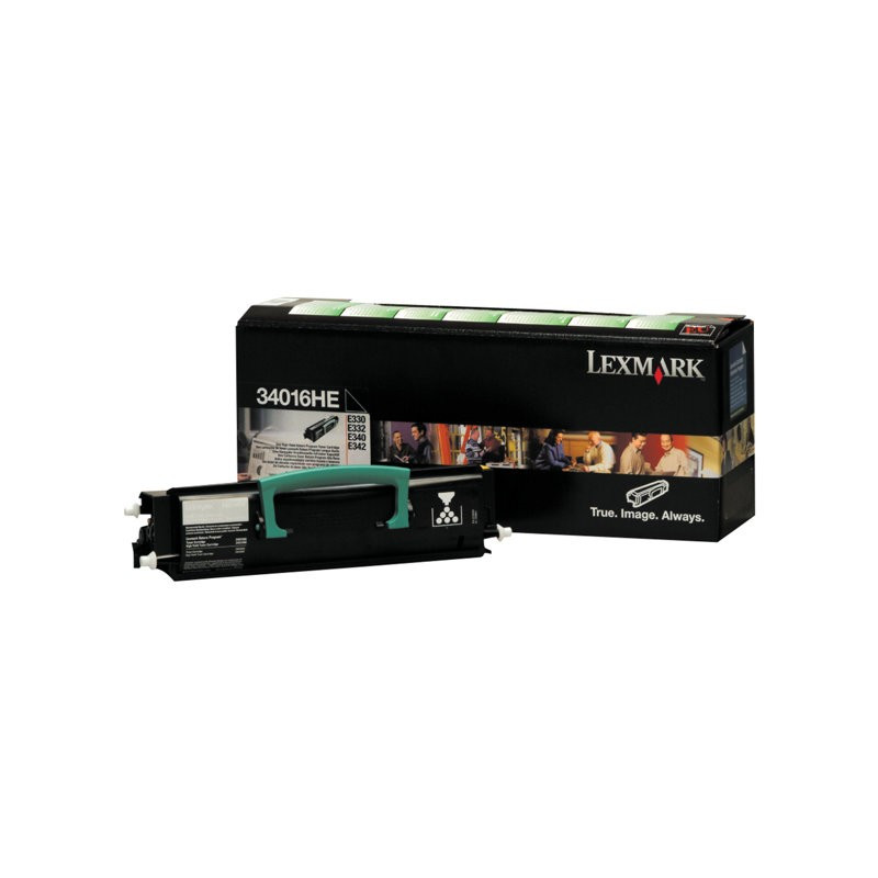 Lexmark 34016HE Musta Laserkasetti 6K