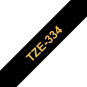 Brother TZe-334 12mm Kulta/Musta (P-Touch)