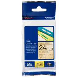 Brother TZe-PR851 24mm Musta/Kulta (P-Touch)