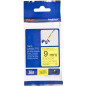 Brother TZe-FX621 9mm Musta/Keltainen (P-Touch FLEX)