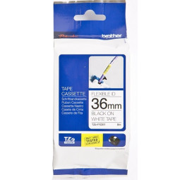 Brother TZe-FX261 36mm Musta/Valkoinen (P-Touch FLEX)