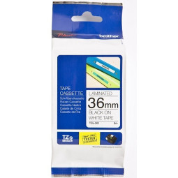 Brother TZe-261 36mm Musta/Valkoinen (P-Touch)