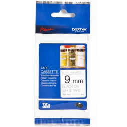 Brother TZe-N221 9mm Musta/Valkoinen (P-Touch) LAMINOIMATON