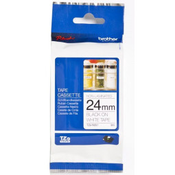 Brother TZe-N251 24mm Musta/Valkoinen (P-Touch) LAMINOIMATON