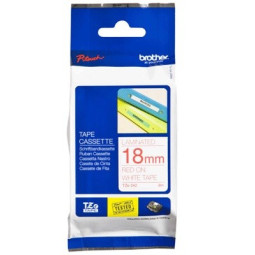 Brother TZe-242 18mm Punainen/Valkoinen (P-Touch)