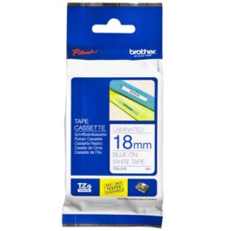 Brother TZe-242 18mm Sininen/Valkoinen (P-Touch)