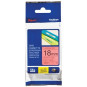 Brother TZe-441 18mm Musta/Punainen (P-Touch)