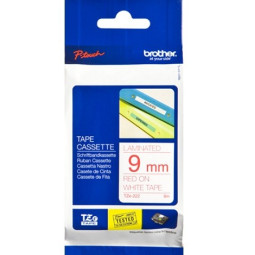 Brother TZe-222 9mm Punainen/Valkoinen (P-Touch)