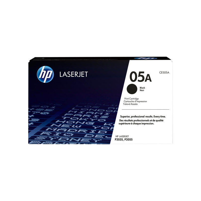 HP 05AD Musta Laserkasetti Dual Pack 2x2,3K (CE505AD)