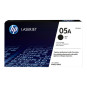 HP 05AD Musta Laserkasetti Dual Pack 2x2,3K (CE505AD)