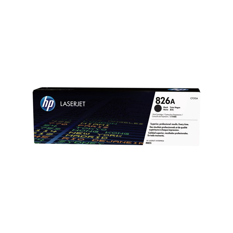 HP 826A Musta 29K Laserkasetti