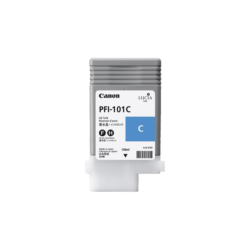 Canon PFI-101 Cyan 130ml (pigment) Mustepatruuna