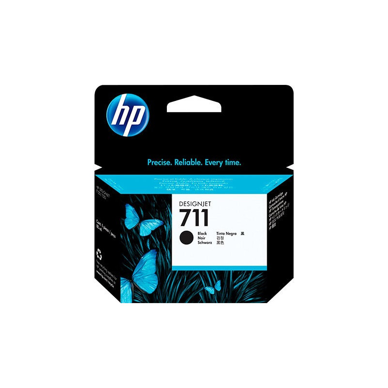 HP No 711 Musta 38ml Mustepatruuna (CZ129A)