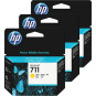 HP No 711 Yellow 29ml Mustepatruuna (CZ132A)