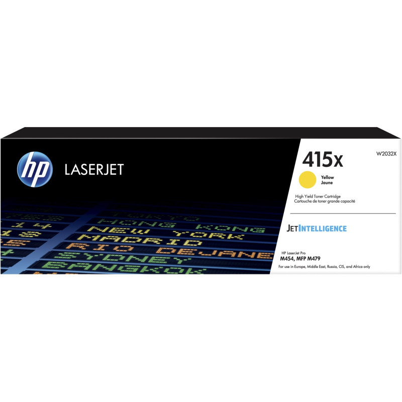 HP 415X Yellow 6K Laserkasetti (W2032X) HP 415X Yellow 6K Laserkasetti (W2032X)