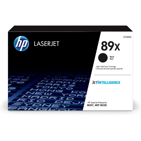 HP 89X Musta Laserkasetti 10K (CF289X)