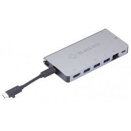 BlackBox USB-C Docking Station (HDMI/3XUSB/LAN/MICROSD/SD)