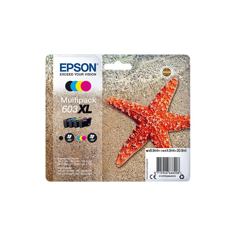 Epson 603XL Multipack BK/C/M/Y