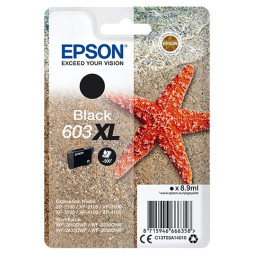 Epson 603XL Musta Mustepatruuna