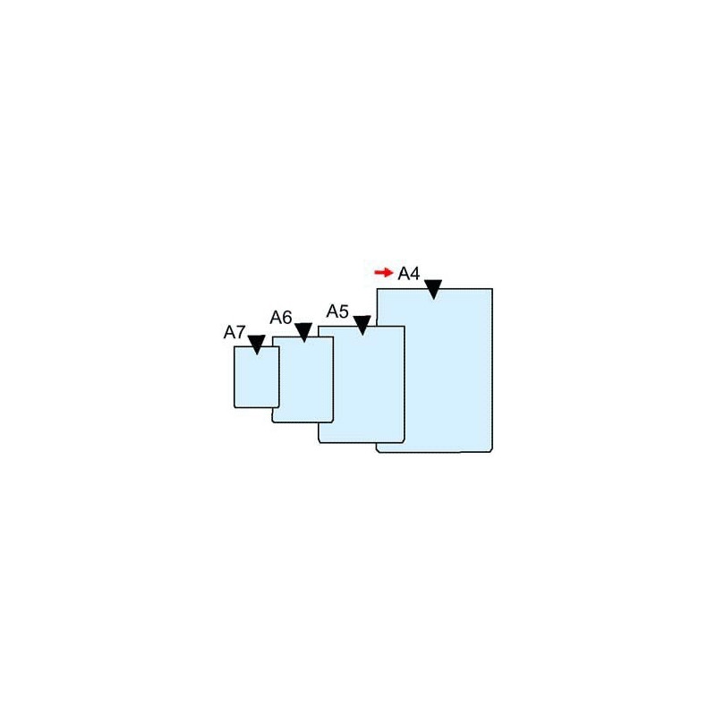 Muovitasku/kotelo A6 /100kpl Esselte 47778