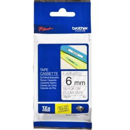 Brother P-Touch 6mm TZe-111 musta/kirkas