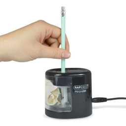 Kynänteroituskone sähköinen Rapesco USB