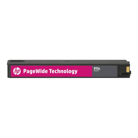 HP 913A Magenta 3K Mustepatruuna
