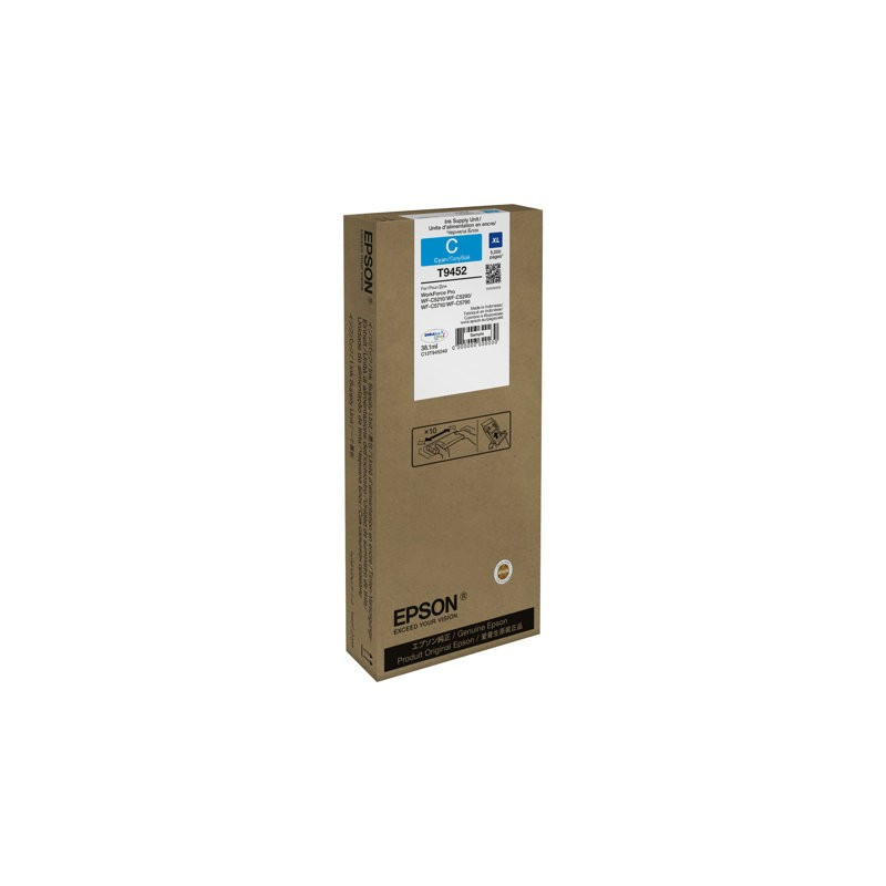Epson WF-C5xxx XL 5K Cyan Mustepatruuna