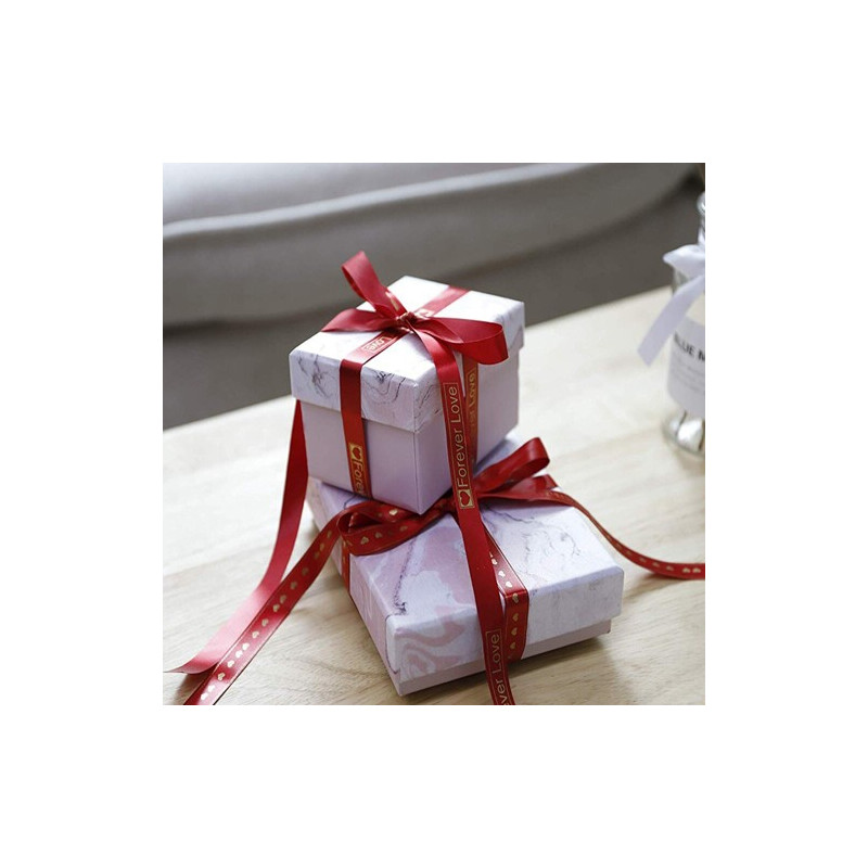 Brother TZe-RW34 Satiininauha kulta/viininpunainen 12mm (P-Touch)