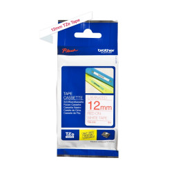 Brother TZe-232 12mm Punainen/Valkoinen (P-Touch)