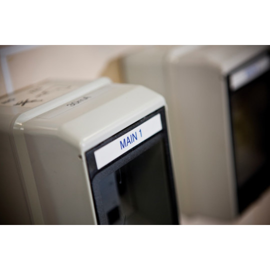 Brother TZe-233 12mm Sininen/Valkoinen (P-Touch)