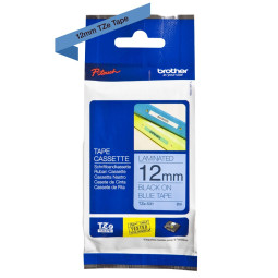 Brother TZe-531 12mm Musta/Sininen (P-Touch)