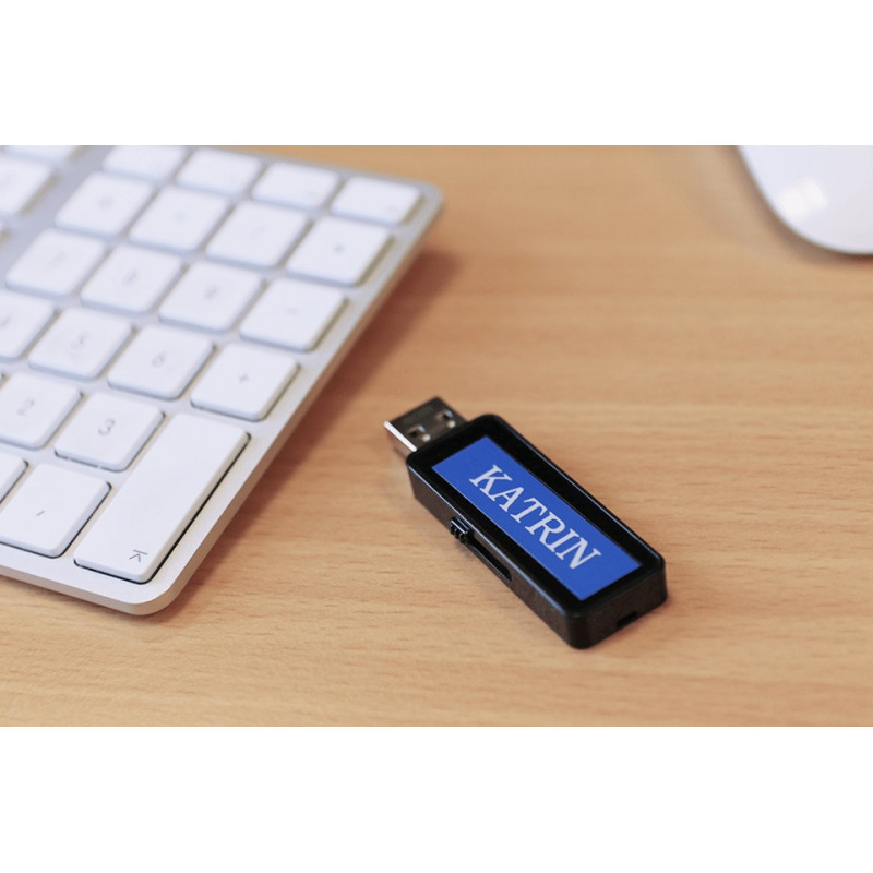 Brother TZe-535 12mm Valkoinen/Sininen (P-Touch)