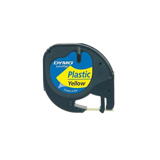 Dymo LetraTAG 12mm/4m Keltainen