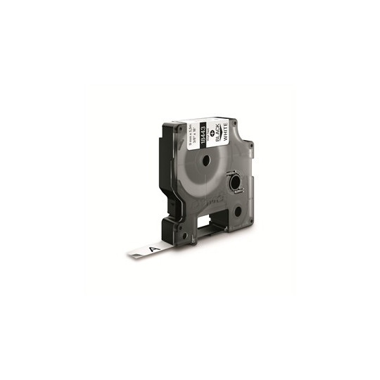 Dymo RP 9mm Vinyyliteippi musta/valkoinen 18443