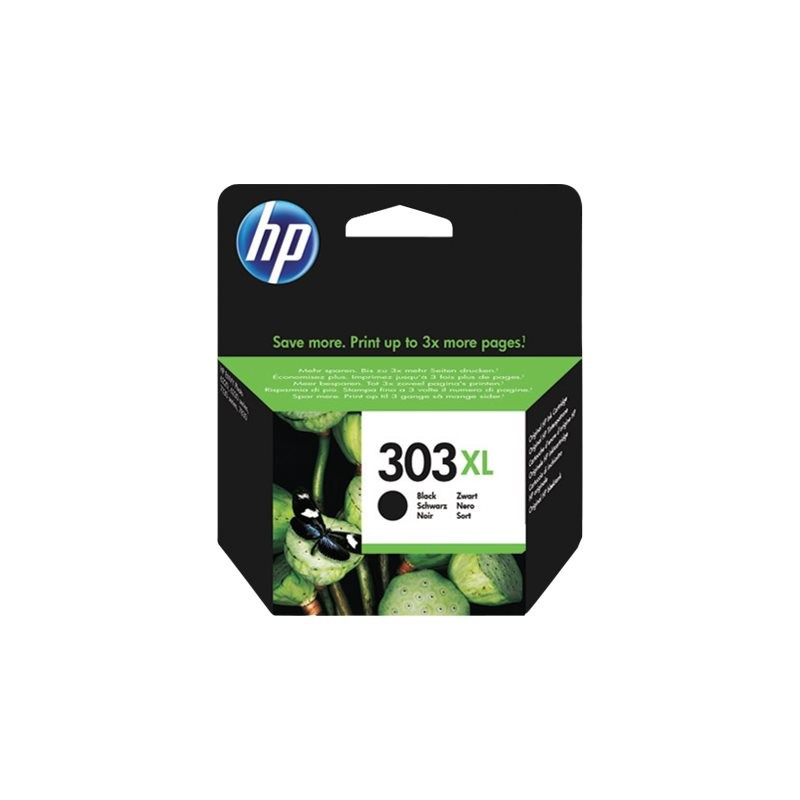 HP No 303XL Musta Mustepatruuna