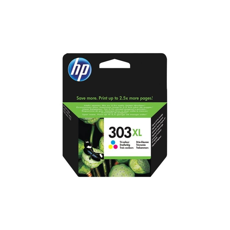 HP No 303XL 3-väri Mustepatruuna