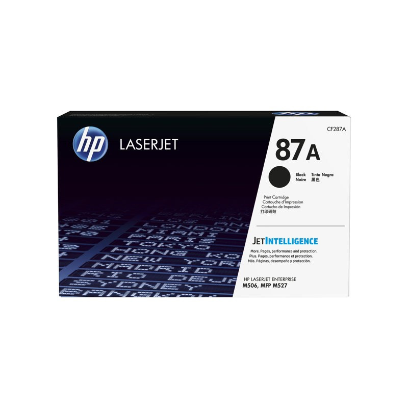 HP 87A Musta Laserkasetti 8,5K (CF287A)