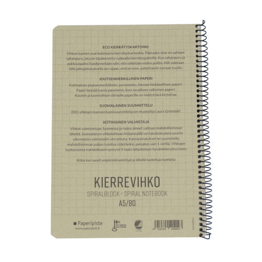 Kierrevihko EKO A5/80 7x7mm