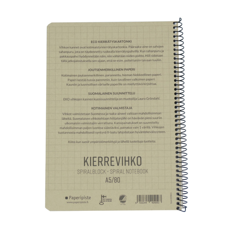 Kierrevihko EKO A5/80 7x7mm