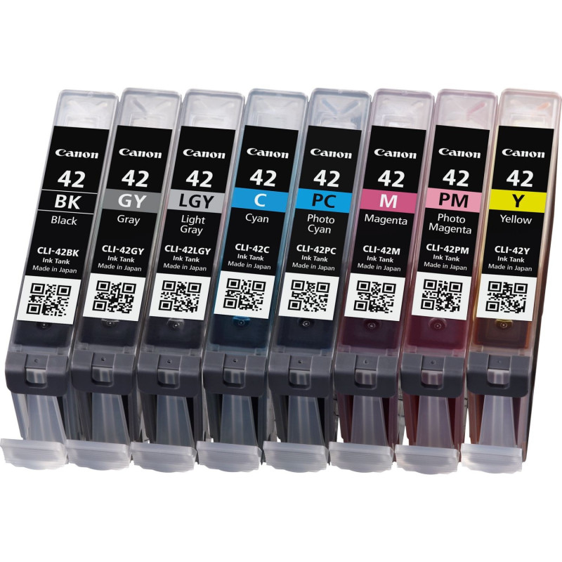 Canon CLI-42 Multipack BK/C/M/Y/PM/PC/GY/LGY