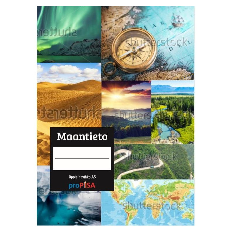 Oppiainevihko Maantieto ProPISA A5/40
