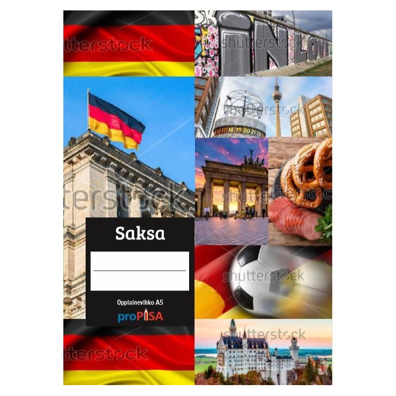 Oppiainevihko Saksa ProPISA A5/40