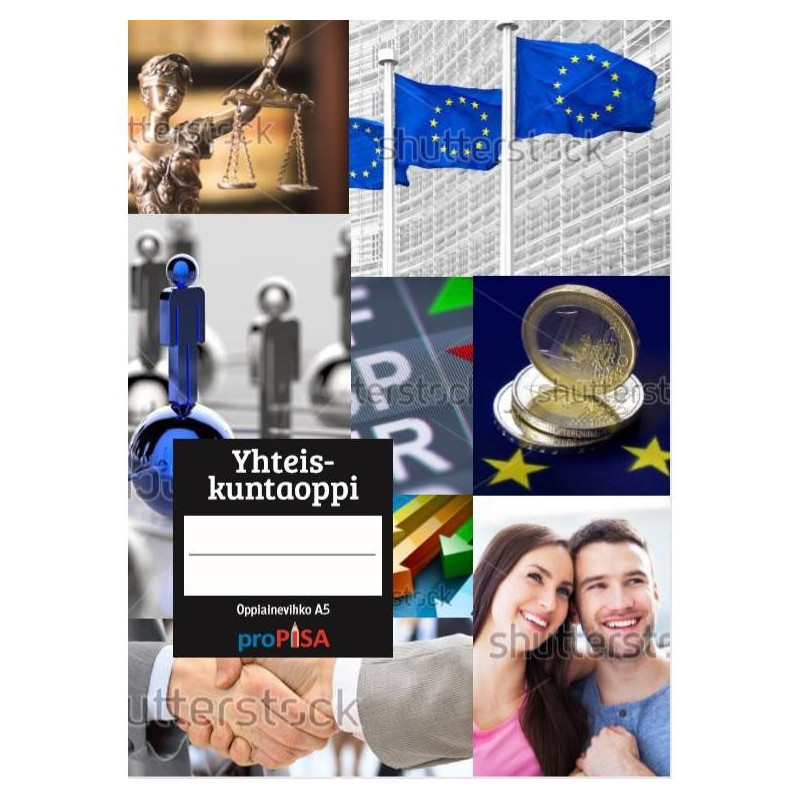 Oppiainevihko Yhteiskuntaoppi ProPISA A5/40