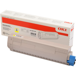OKI C823/833/843 Yellow 7K Värikasetti