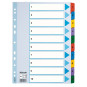Numerohakemisto 1-10 Esselte Mylar A4 100161