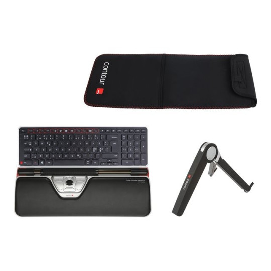 RollerMouse Red Plus Travel Kit