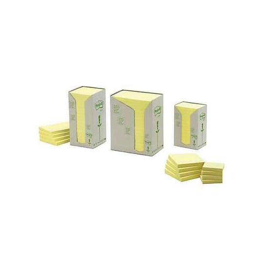 Viestilappu EKO 38x51 Keltainen Post-It /24 nidettä